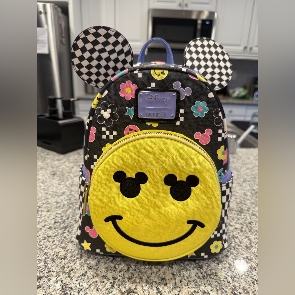 Adorable Y2K Mickey Lougefly Backpack